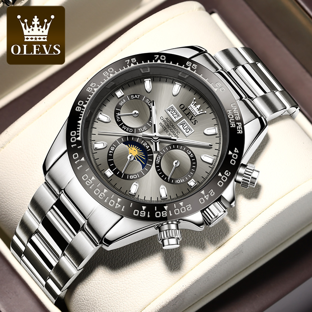 Seiko Watch Presage - OLEVS 6654 Роскошные мужские часы с