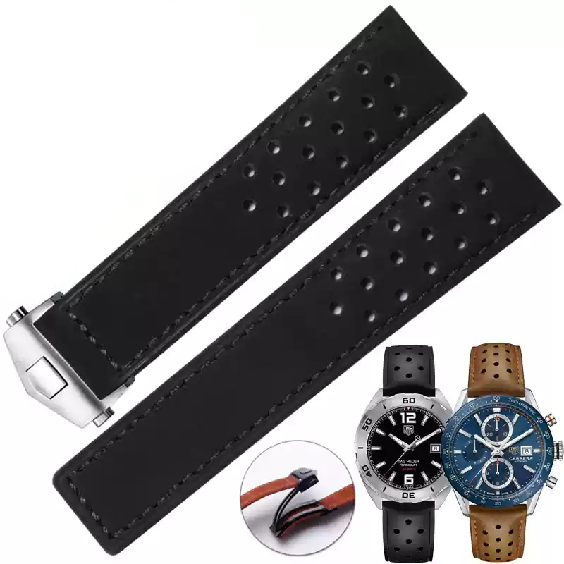 Suede Strap Watch - Настоящий замшевый вентилируемый ремешок из телячьей