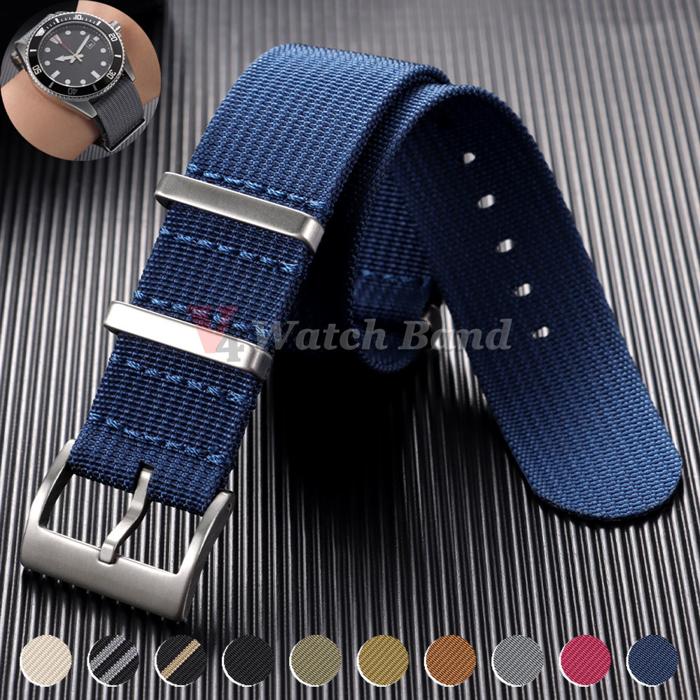 Nato Strap Nylon - Высококачественный тканевый ремешок для часов 18