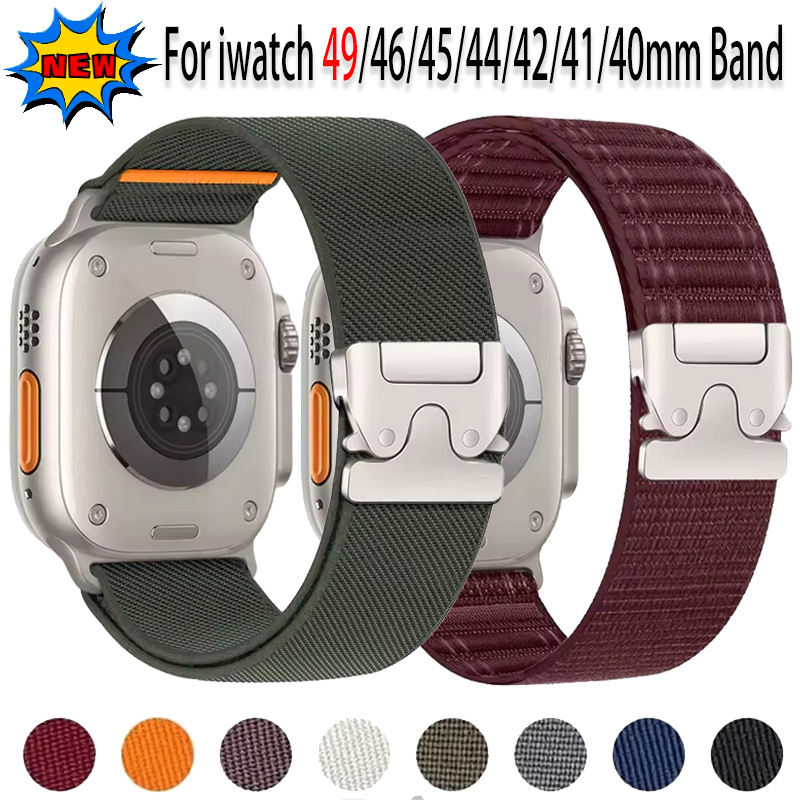 Для Apple Watch Ultra 4/3/2 49 – обзор и цена Parachute Strap Elastic