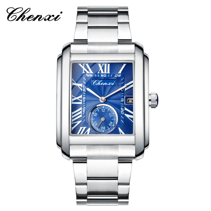 Мужские кварцевые часы CHENXI  – обзор и цена Cartier Watch Tank