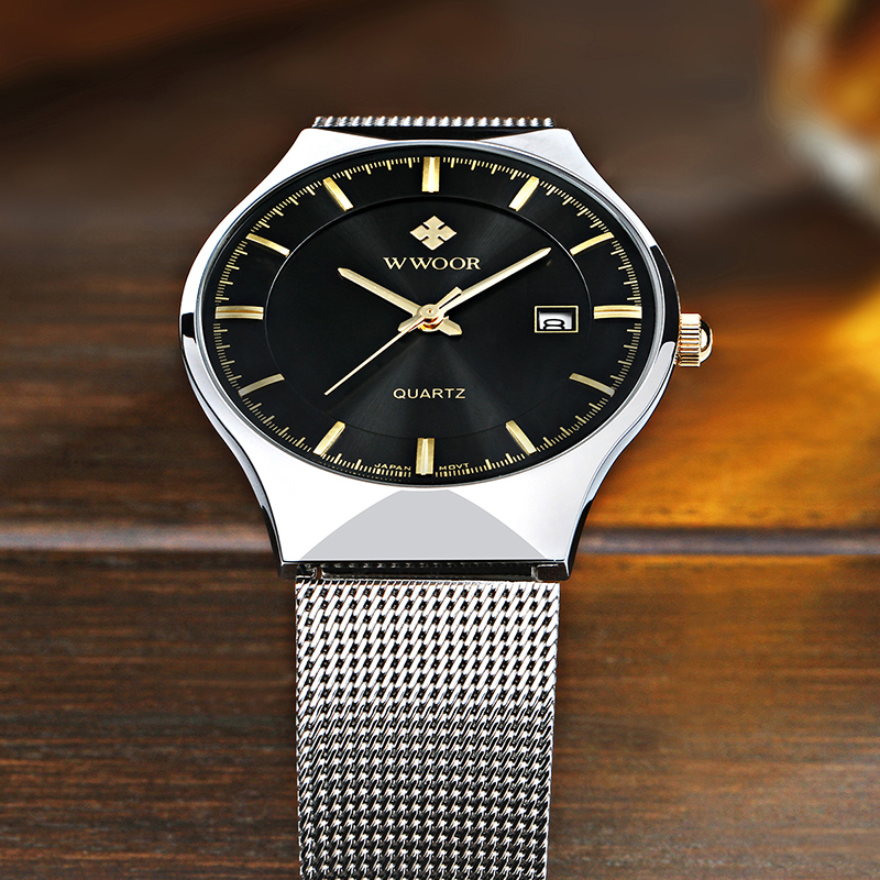Часы Wwoor мужские ультратонки – обзор и цена Cartier Watch Tank
