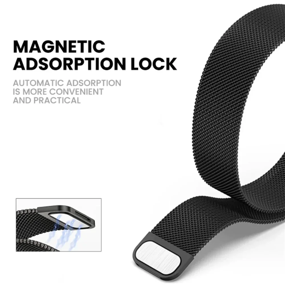Магнитный ремешок 22 мм для Re – обзор и цена Milanese Loop Magnetic