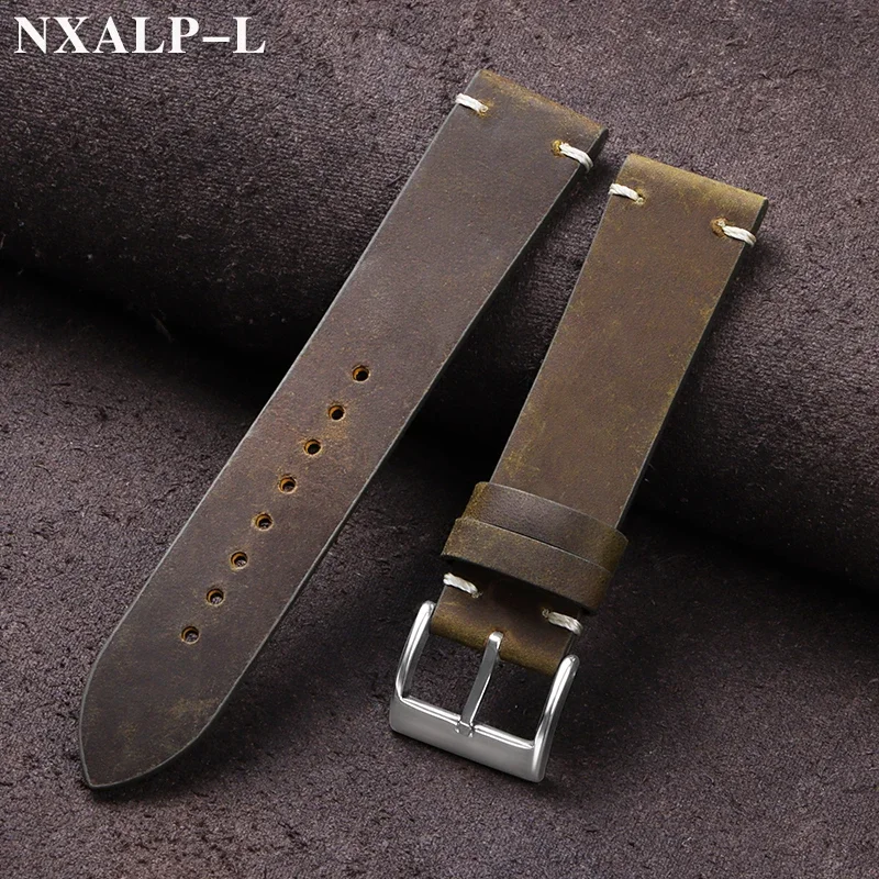 Винтажный кожаный ремешок для  – обзор и цена Nato Strap Nylon