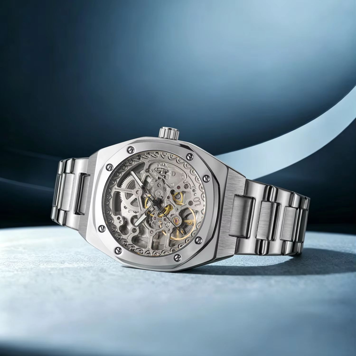 Механические часы Forsining Ro – обзор и цена Patek Philippe Watch Nautilus
